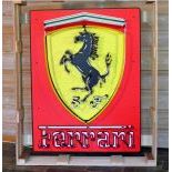 Ferrari Logo Neon Sign