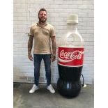 Huge Coca-Cola Bottle Shaped Ice Chest/Cooler