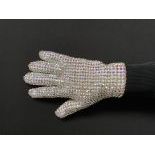 Michael Jackson Worn Crystal Swarovski Glove