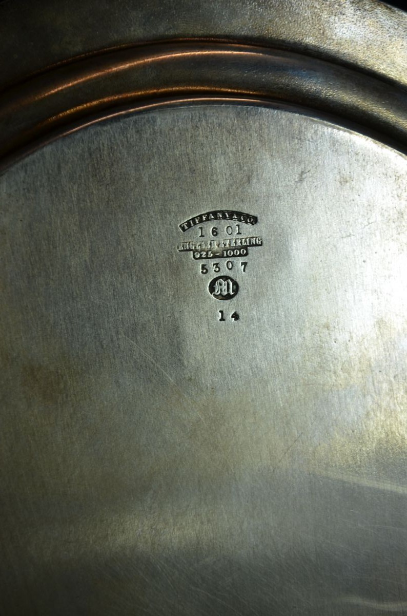  TIFFANY  Sterling silver underplate on feet 1122gr