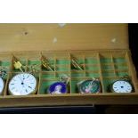 Watch boxes for watches for the Chinese market. 5 pieces, two of which in good condition