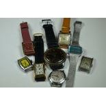Interesting lot of various watches without reservere